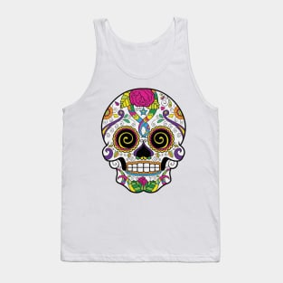 Spinning Calavera Tank Top